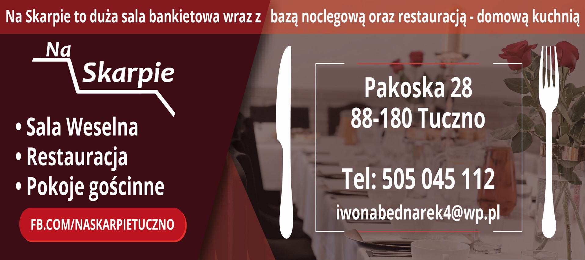 sala bankietowa INOWROCŁAW